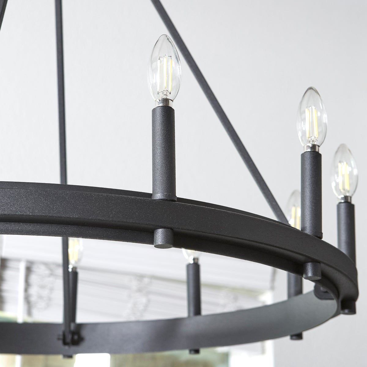Wagon Wheel Chandelier